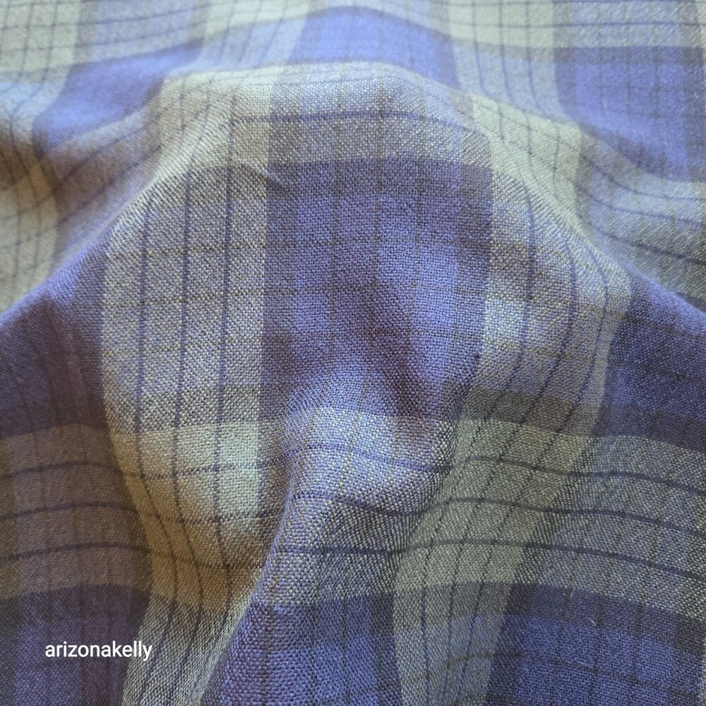 Drake's Merino Wool Blackwatch Plaid Woven Scarf - Picture 9 of 12